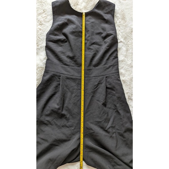 NWOT COS Wool Wide Leg Cross Back Jumpsuit Size 8 - Picture 10 of 16